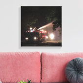 Newkirk Firetrucks Canvas Afdruk (Insitu (Woonkamer))