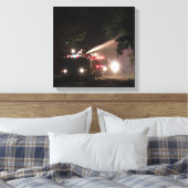 Newkirk Firetrucks Canvas Afdruk (Insitu (Slaapkamer))