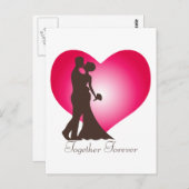 Newly weddenschap briefkaart (Voorkant / Achterkant)