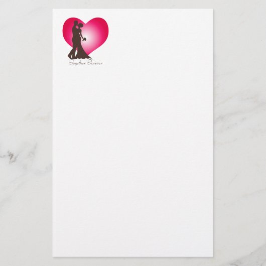 Newly weddenschap briefpapier (Voorkant)