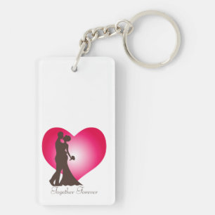 Newly weddenschap sleutelhanger