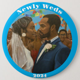 Newly Weds Ronde Button 6,0 Cm