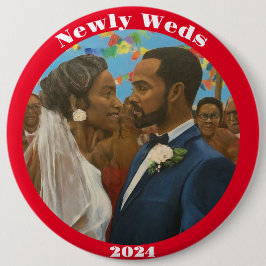 Newly Weds Ronde Button 6,0 Cm
