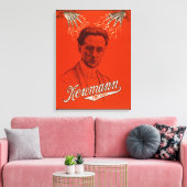 Newmann het Poster van de Grote Meren #2 Canvas Afdruk (Insitu (Woonkamer))