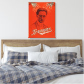 Newmann het Poster van de Grote Meren #2 Canvas Afdruk (Insitu (Slaapkamer))