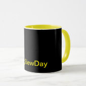 #NewMugNewDay door JPM.Cuisine Mok (Voorkant rechts)