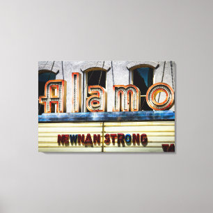 NEWNAN STRONG Canvas Art Afdruk