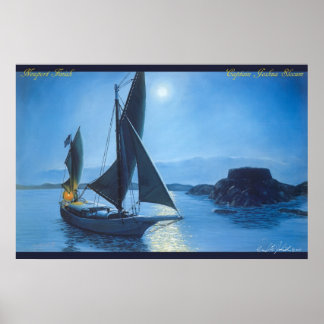 Newport afdrukken poster