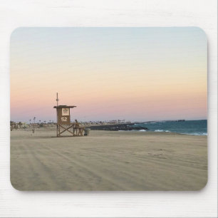 Newport Beach at Sunset, Californië Muismat