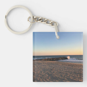 Newport Beach at Sunset, Californië Sleutelhanger