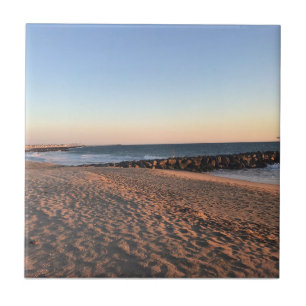 Newport Beach at Sunset, Californië Tegeltje