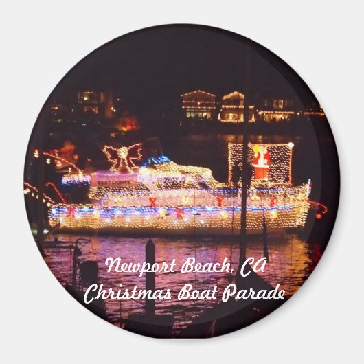 Newport Beach, CA Koelkast Magnet Magneet (Voorkant)