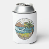 Newport Beach California Blikjeskoeler (Blikje Achterkant)