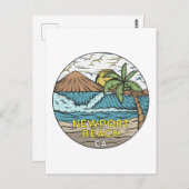 Newport Beach California  Briefkaart (Voorkant / Achterkant)