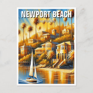 Newport Beach California Briefkaart
