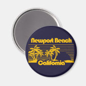 Newport Beach California Magneet (Voorkant / Achterkant)