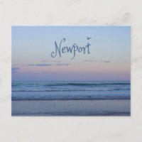 Newport Beach California Ocean Sunrise Blue