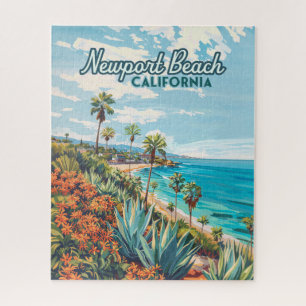 Newport Beach California Oranje County Vintage Legpuzzel