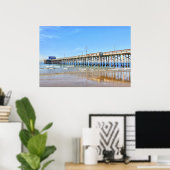Newport Beach California Poster (Thuiskantoor)
