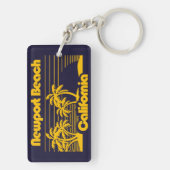 Newport Beach California Sleutelhanger (achterkant)