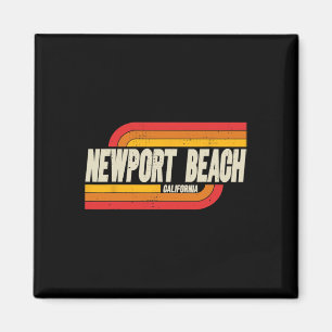 Newport Beach Californië Ca Stad Vintage Magneet