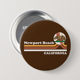  Newport Beach Californië Ronde Button 7,6 Cm