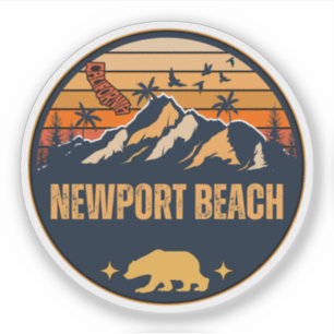 Newport Beach, Californië Sticker