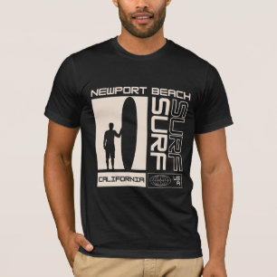 Newport Beach Californië USA Surfen T-shirt