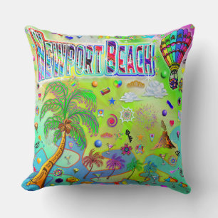 Newport Beach Coussin mélodique intemporel