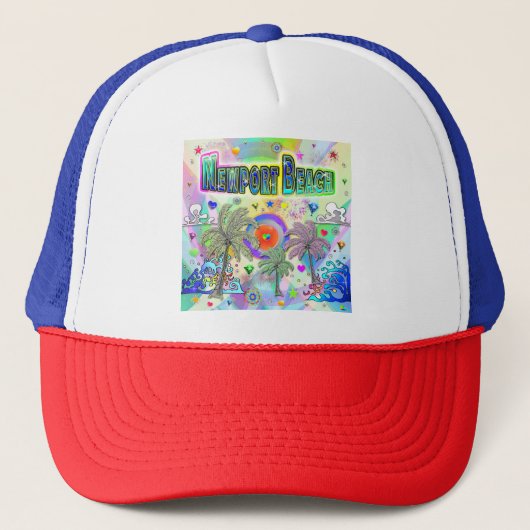 Newport Beach Deep Dream Casquette (Devant)