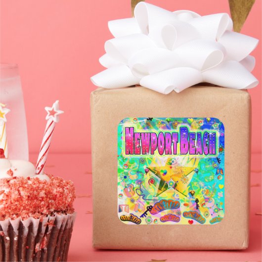 Newport Beach Epoch Hour Sticker (Feest)