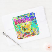 Newport Beach Epoch uur Sticker (Envelop)