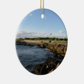 Newport Beach Keramisch Ornament (Rechts)