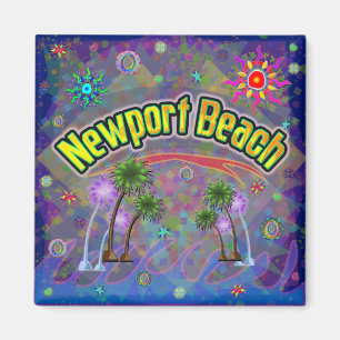 Newport Beach Noble Voyage Magnet Magneet