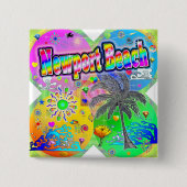 Newport Beach Quadro Seasons Button (Voorkant)