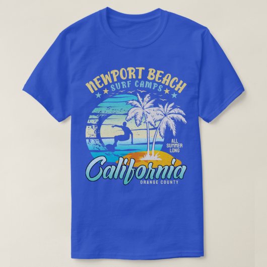 Newport Beach T-shirt (Design voorkant)