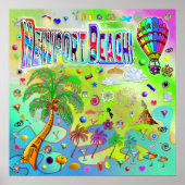 Newport Beach Timeless Melody Poster (Devant)