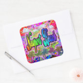 Newport Beach Vista Express Sticker (Envelop)