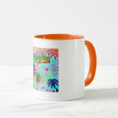 Newport Beach Vivid Romance Mug (Devant droit)