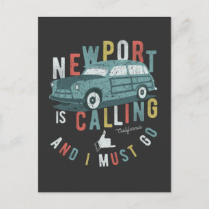 Newport belt en ik moet naar de T-Shirt. Briefkaart