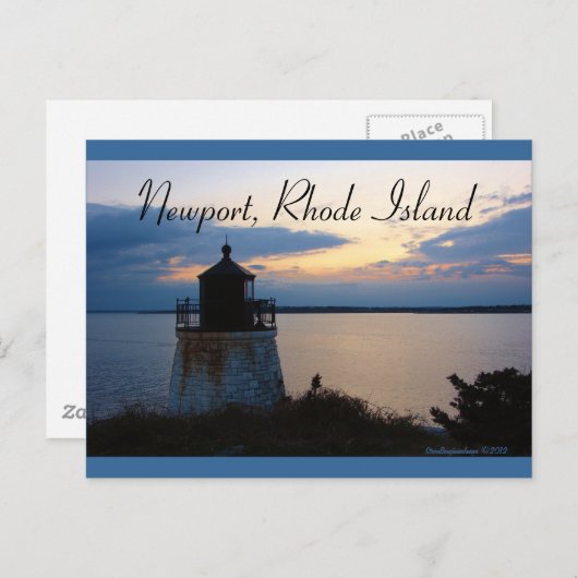 Newport, briefkaart Rhode Island (Voorkant / Achterkant)