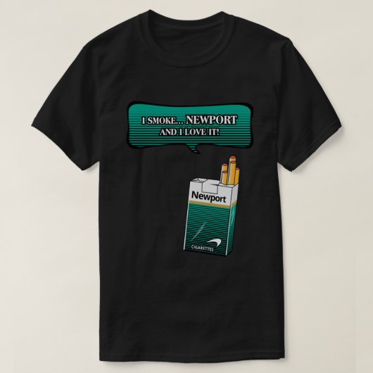 newport cigarettes T-shirt classique (Design devant)