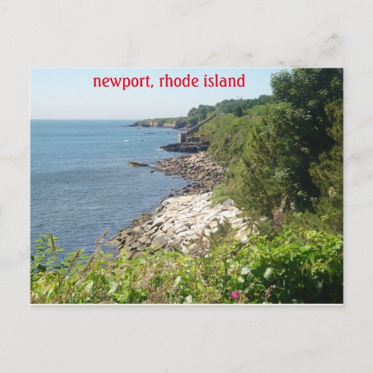 newport , eiland rhode briefkaart (Voorkant)