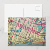 Newport News, VA Carte Vintage (Devant / Derrière)