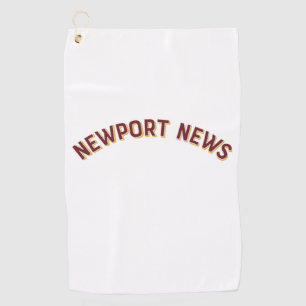 Newport News, Virginia Arch Golfhanddoek