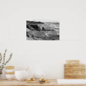 Newport, Oregon Beach Uitzicht Oregon Coast Poster (Keuken)