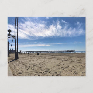 Newport Pier, Newport Beach, Californië Briefkaart