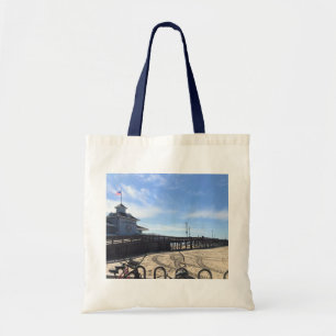 Newport Pier, Newport Beach, Californië Tote Bag
