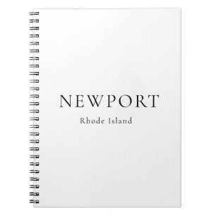 Newport Rhode Island Cahier