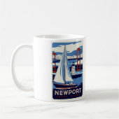 Newport Rhode Island Coffee Mug - Taille 11oz (Gauche)